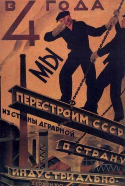 Сталинская индустриализация в СССР И годы Пятилеток