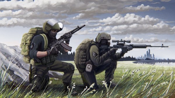 Escape from Tarkov ЧВК Bear Art