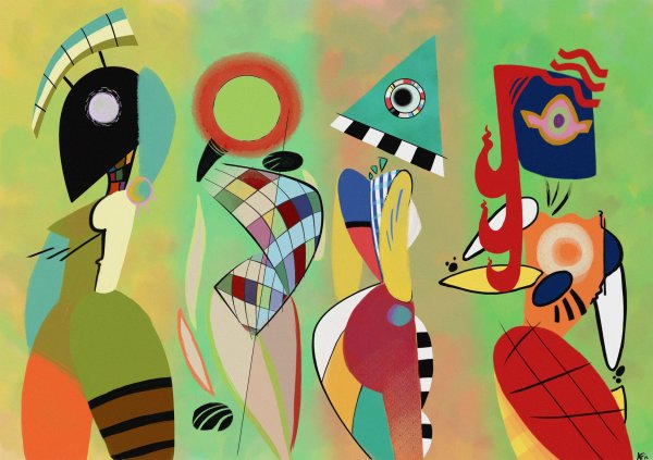 Музы. Василий Кандинский»