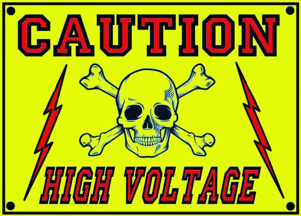 Табличка не трогай убьет