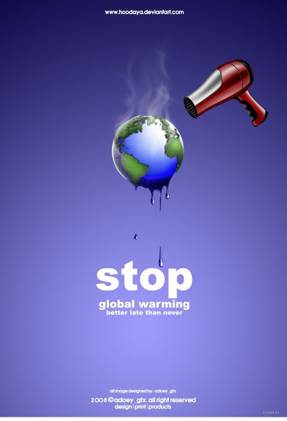 Global warming плакаты