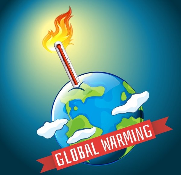 Плакаты против глобального потепления