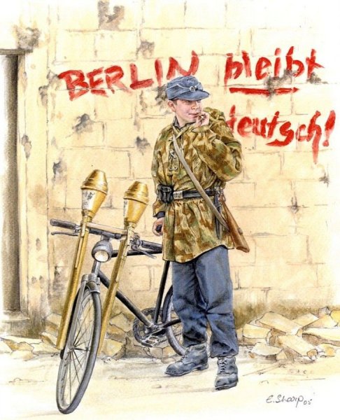 Фольксштурм Берлин 1945 арт