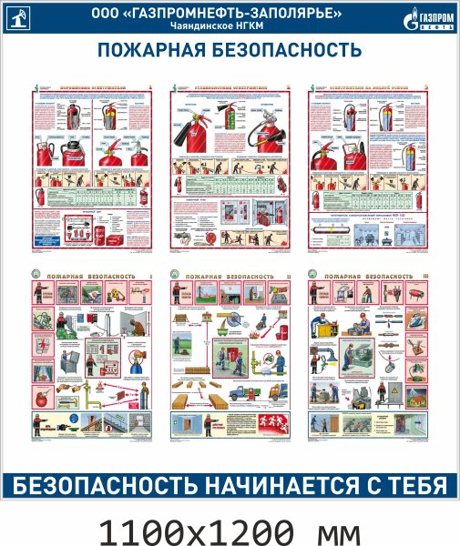 Стенд «пожарная безопасность»