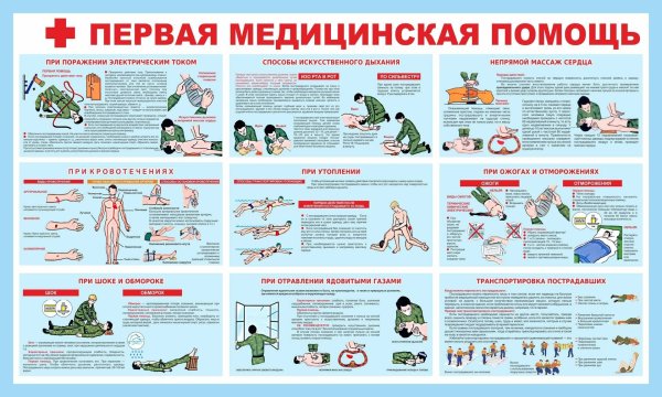 Стенд первая медицинская помощь доврачебная