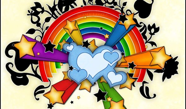 Радужные друзья монстры