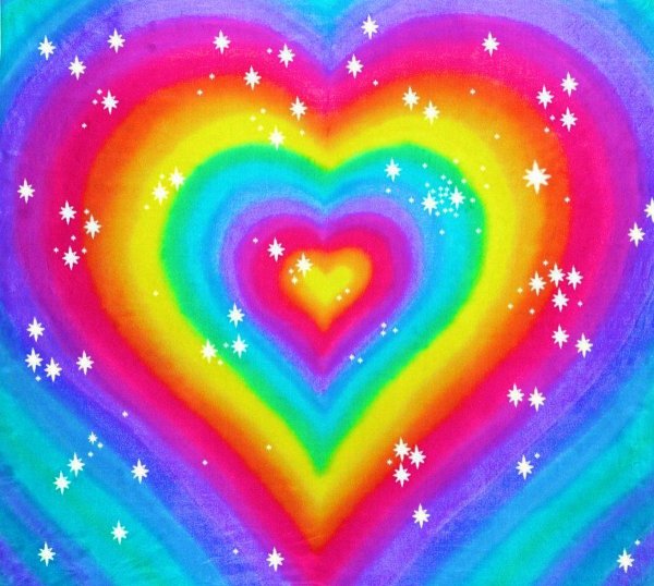 Рука Радуга фон