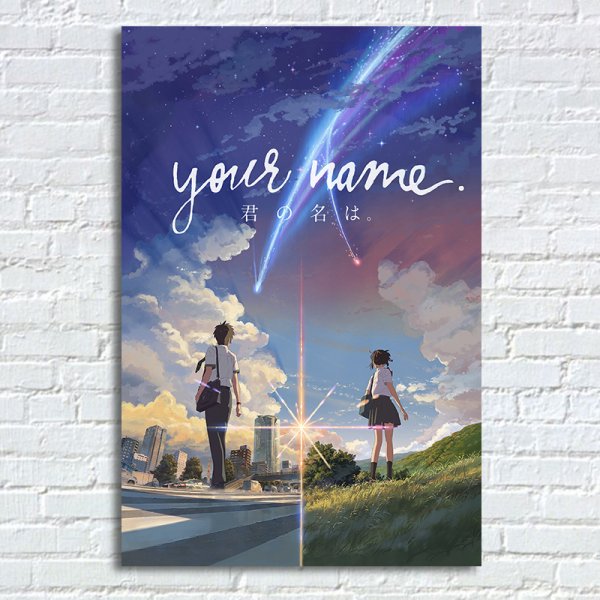 Твоё имя аниме Постер