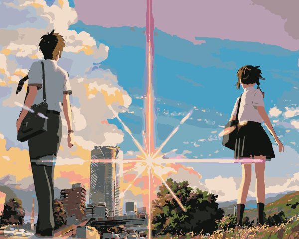 Аниме Звёздное небо Макото Синкая