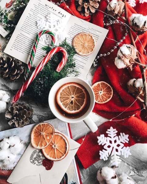 Стилизованная открытка на новый год