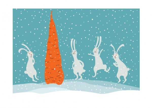 Классный плакат на новый год