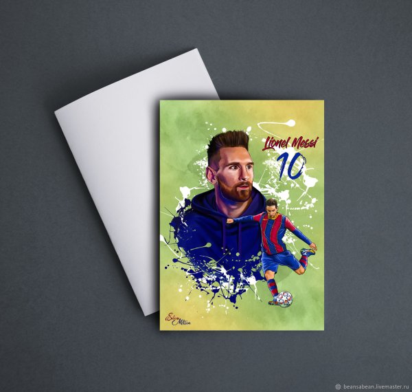 Месси плакат