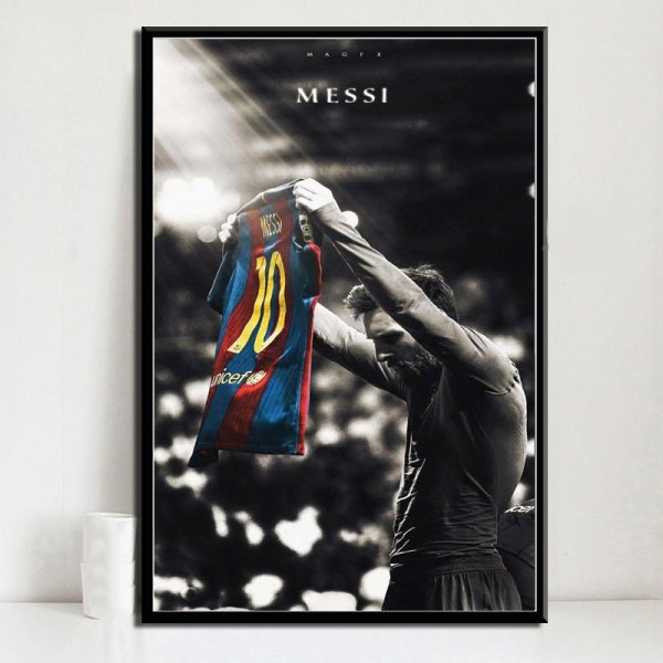 Постер с Месси на стену