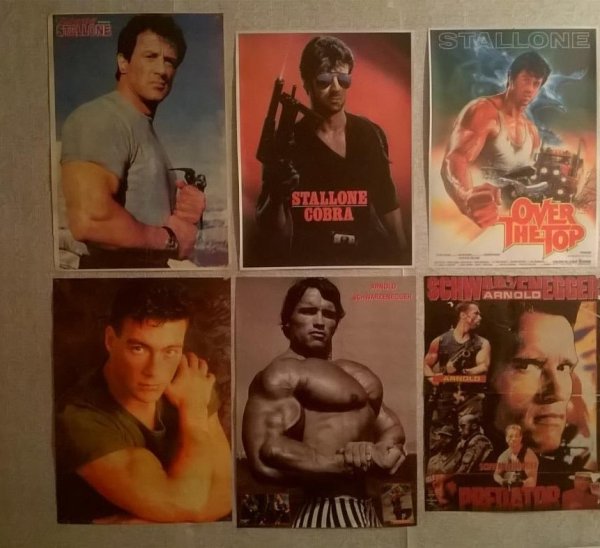 Жан Клод Ван Дамм плакаты 90