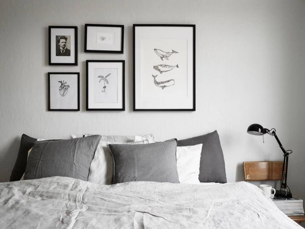 Постеры в спальню над кроватью