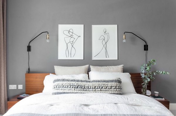Постеры в спальню над кроватью