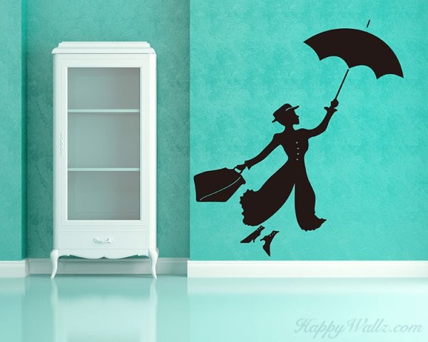 Украшение зала в стиле Мэри Поппинс