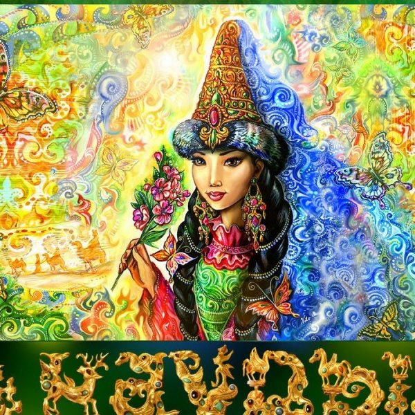 Красивые казахские картины