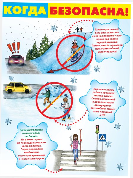 Безопасность на дорогах в зимний период для детей