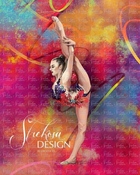 Баннер по художественной гимнастике