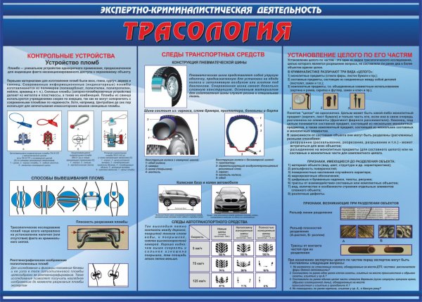 Стенды по криминалистике