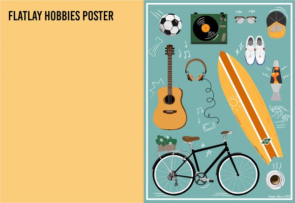 Плакат увлечения