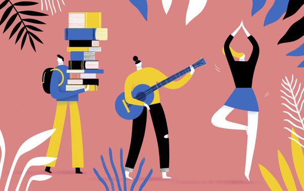 Хобби иллюстрация