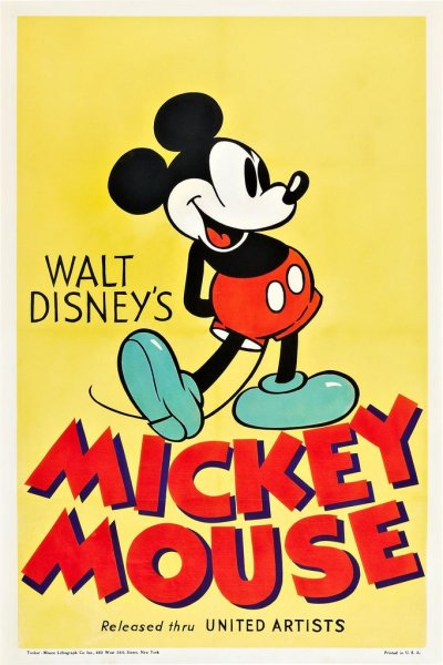 Walt Disney Микки Маус Постер