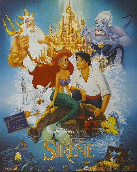 Русалочка / the little Mermaid (1989)