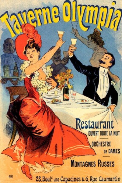 La vie Parisienne Постер