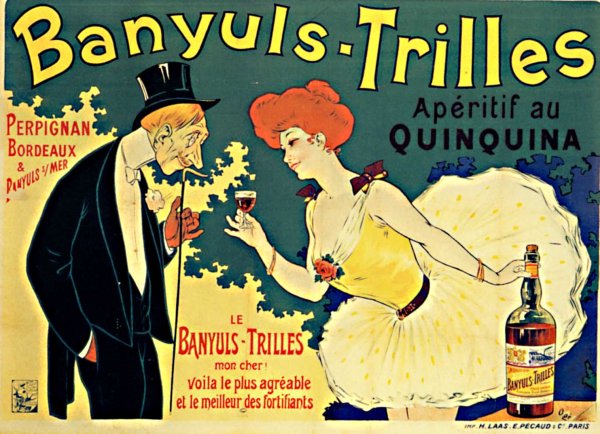 Старые французские плакаты