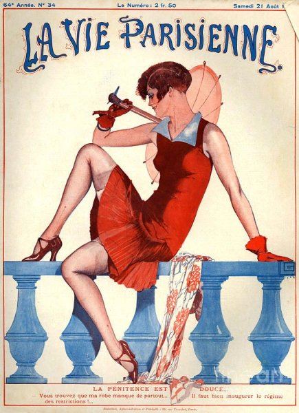 La vie Parisienne журнал