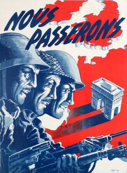 Рекламные плакаты во Франции