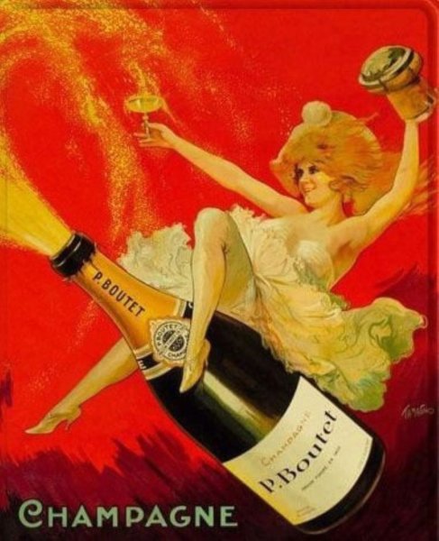 Рекламные плакаты конец 19 века Франция