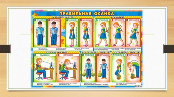 Правильная осанка