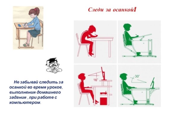 Осанка школьника