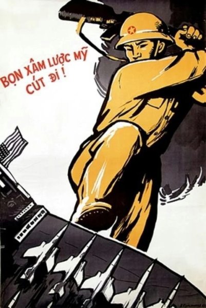 Вьетнамская война агитационные плакаты США
