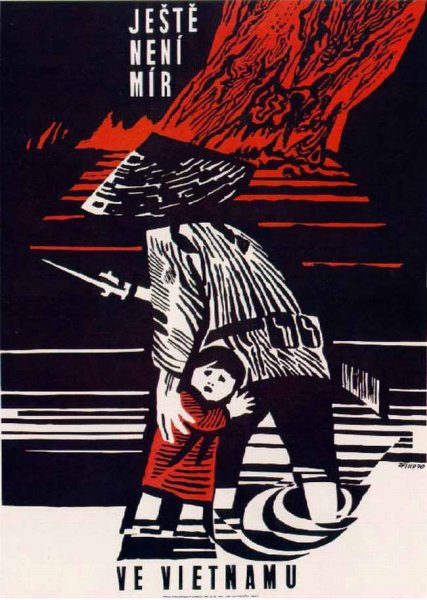 Советские плакаты про Вьетнам