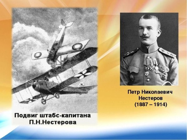 Нестеров пётр Николаевич 1887-1914