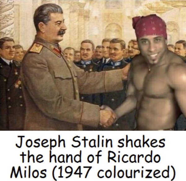 Спасибо товарищу Сталину за наше счастливое детство плакат