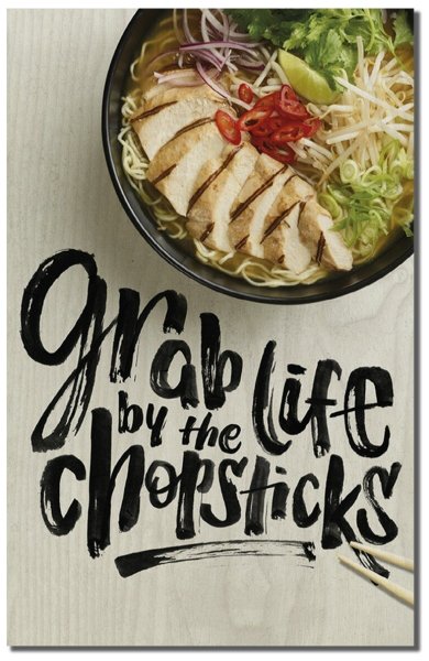 Рекламный плакат ресторана