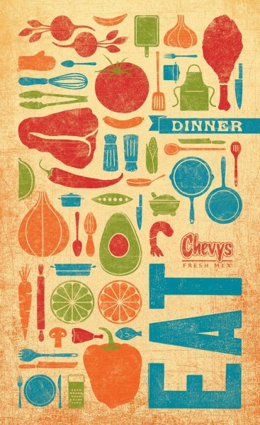 Дизайн плакаты для ресторанов