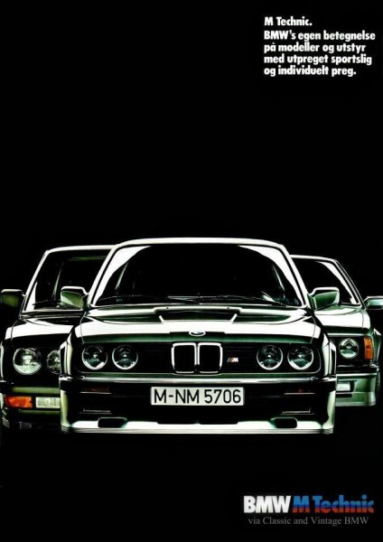 Рекламные плакаты БМВ