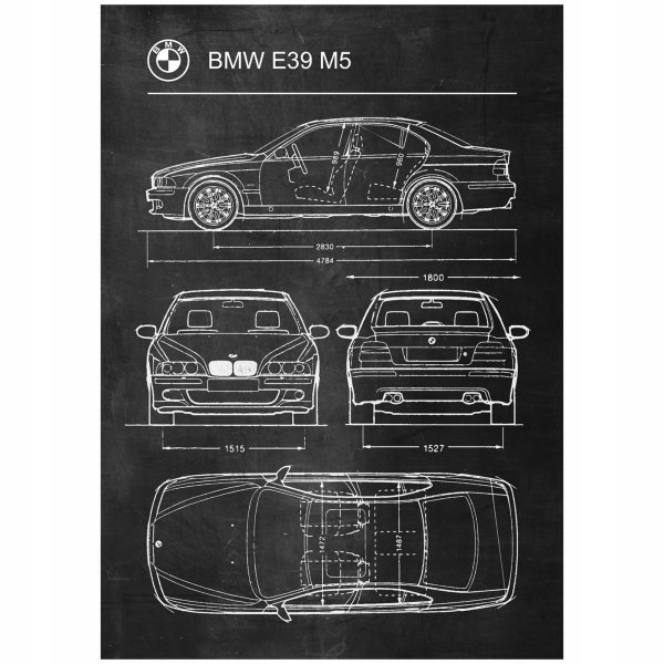 Постер БМВ стиль