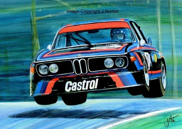 Постер БМВ рисунок