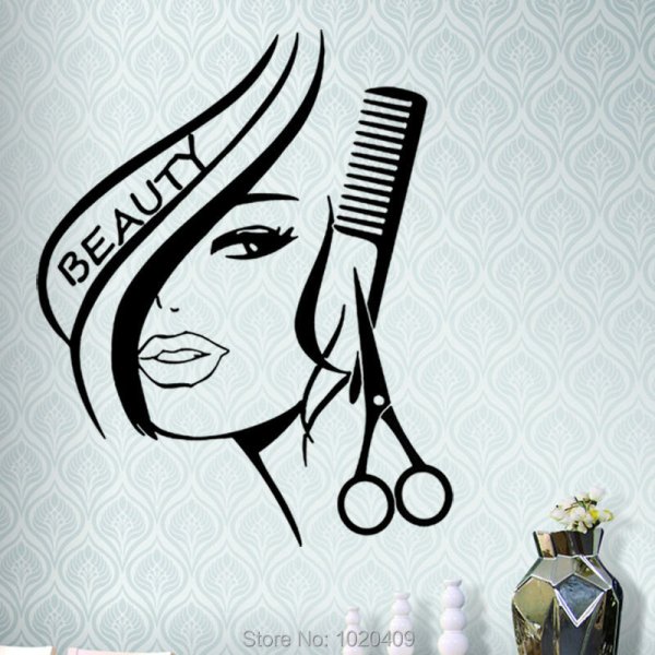 Логотип парикмахера стилиста