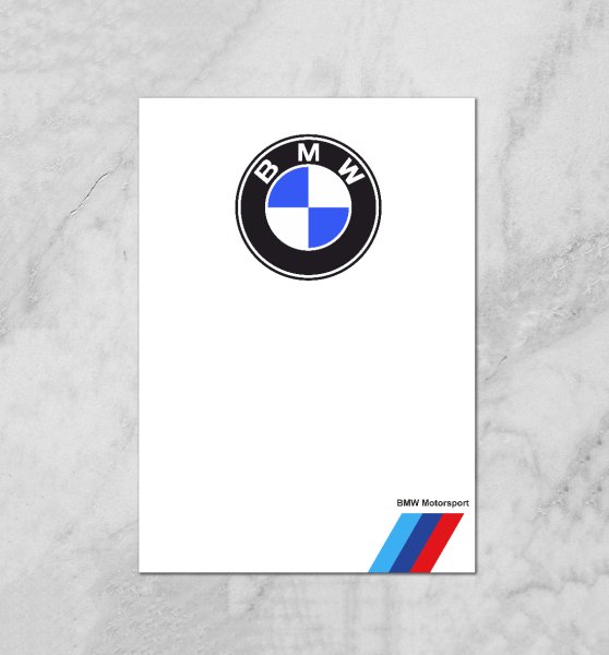 BMW Motorsport плакат