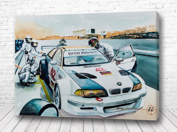 BMW от художника