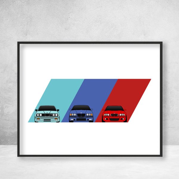 Постер Эволюция BMW