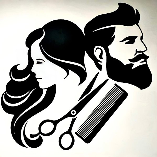 Парикмахер силуэт